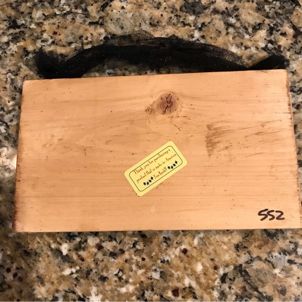 ▪️Handmade Wooden Sign - Picture 5 of 7